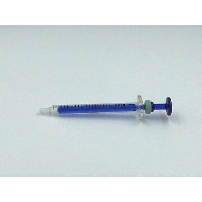 画像1: ガラス製注射筒 1cc（針なし）