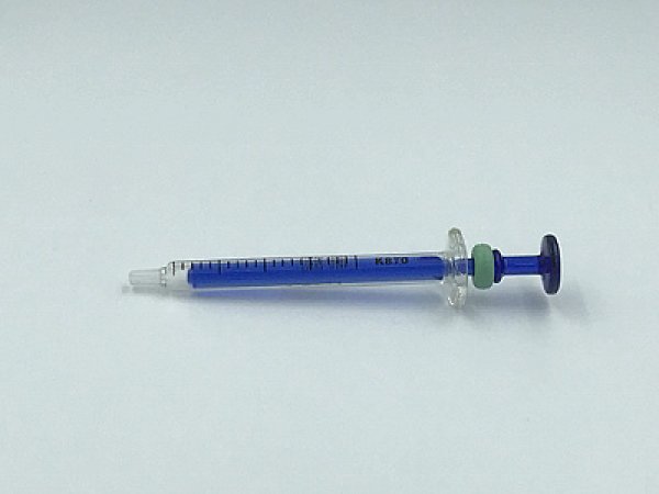 画像1: ガラス製注射筒 1cc（針なし） (1)